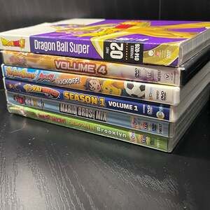 Anime DVD Lot Dragon Ball Super Beyblade Yo-Kai Watch Inazuma Mario Tested